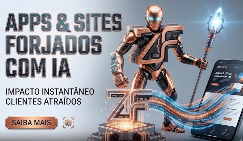 ZenForge — apps e sites forjados com Inteligência Artificial